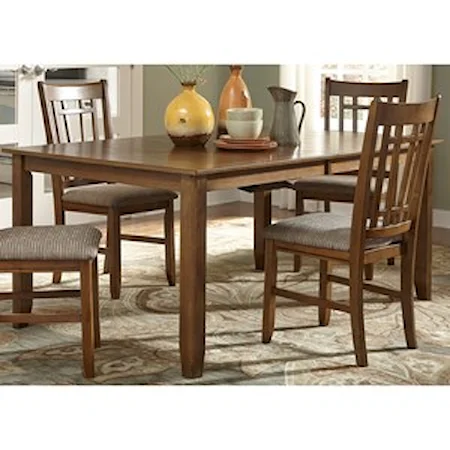 Mission Rectangular Table with 12" Leaf